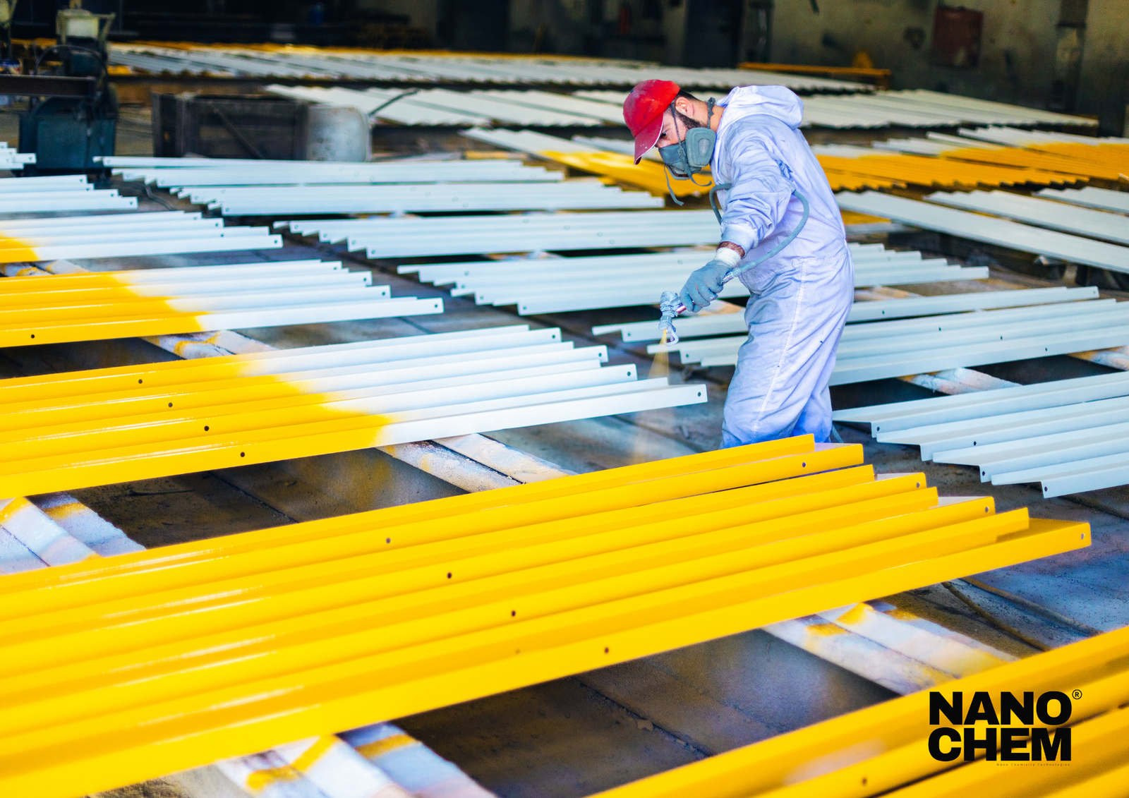 Yüksek Dayanımlı Metal Yüzey Epoksi Boya
