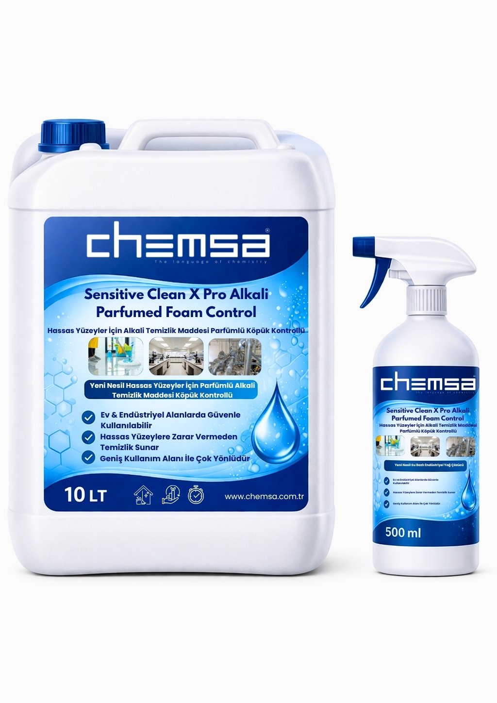 Sensitive Clean X Pro Alkali Parfumed Foam Control