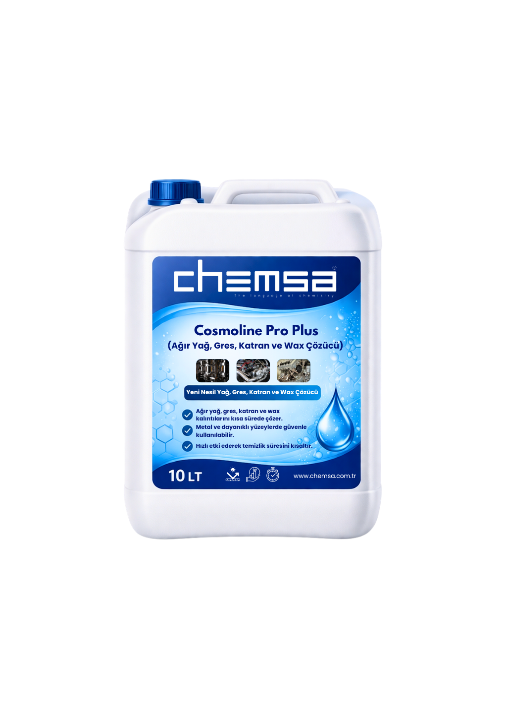 Cosmoline Pro Plus (Ağır Yağ, Gres, Katran ve Wax Çözücü)