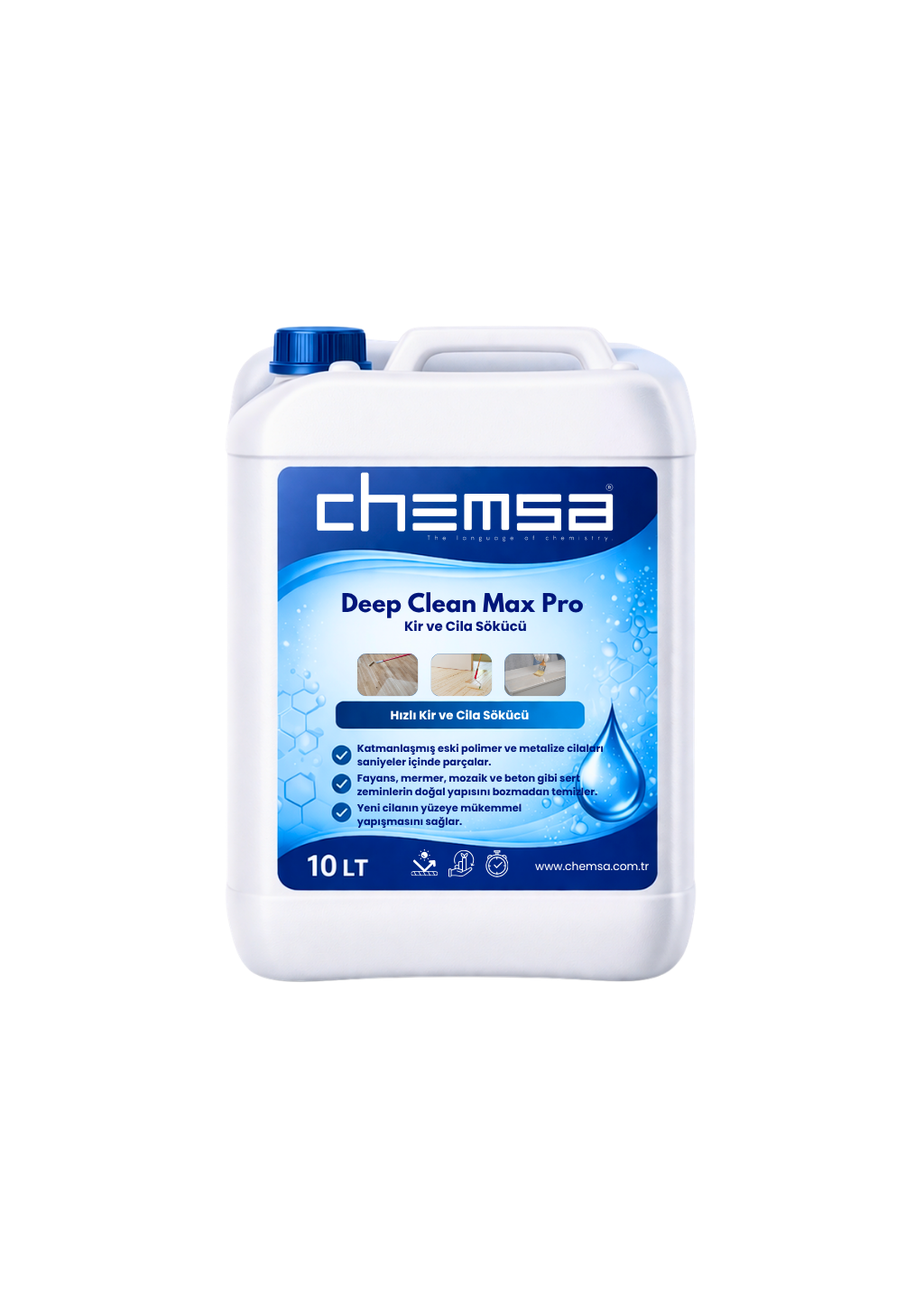 Deep Clean Max Pro (Kir ve Cila Sökücü)